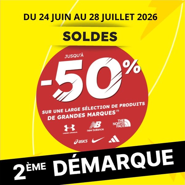 Bannière Sport 2000 « Démarque en trois temps »
