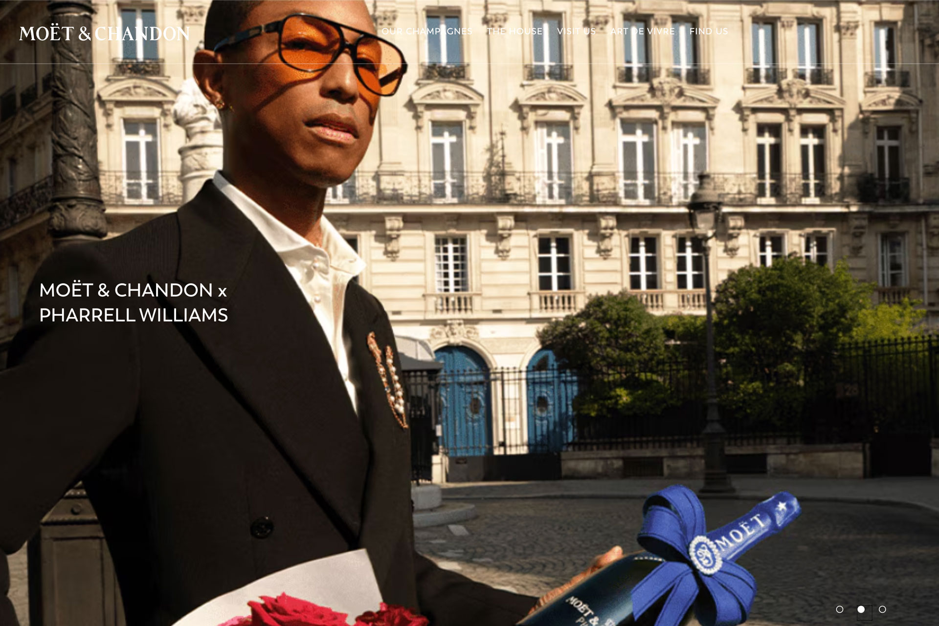 Moët & Chandon — maintenance et évolution du site par Kokomo